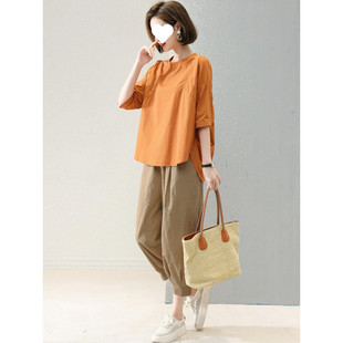Q1E Official Picture Mom Summer Sportswear Suit Women's Fashionable and Noble 2024 New Middle-Aged and Elderly Large Size
