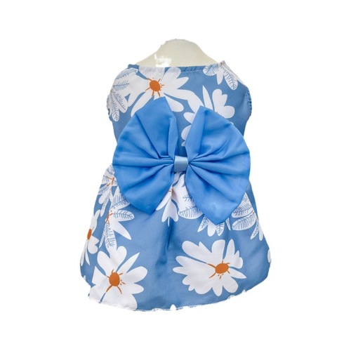 Cross-border spring and summer dog dresses, cat pet clothes, Teddy, French bulldog, panda, meow supplies, dog clothes, apparel