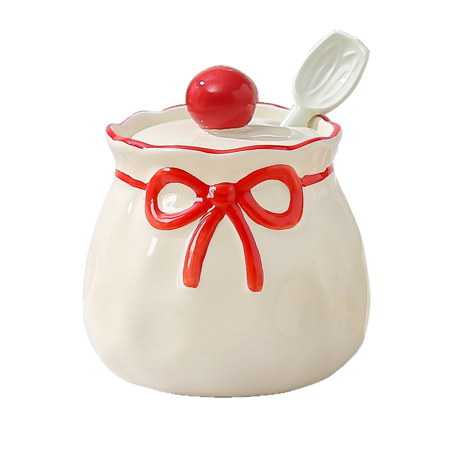 Personalidad creativa condimento arco de cocina simple utensilios de cocina adorables botellas de MSG de alto valor de sal condimento frasco transfronterizo