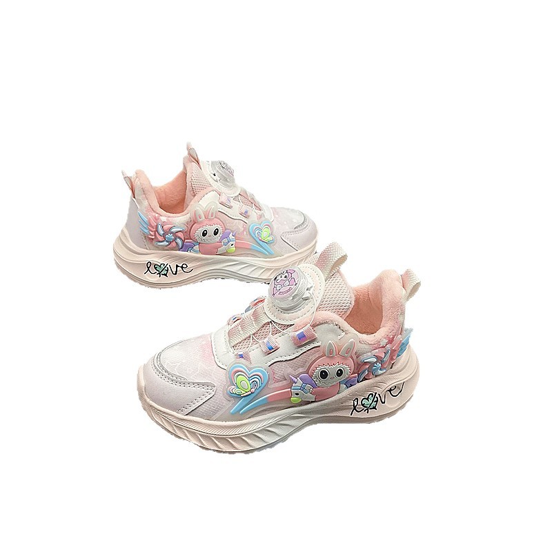 28-33 Zapatos deportivos de algodón de invierno nuevos zapatos para niños, niños, niñas, padres, zapatos para niños