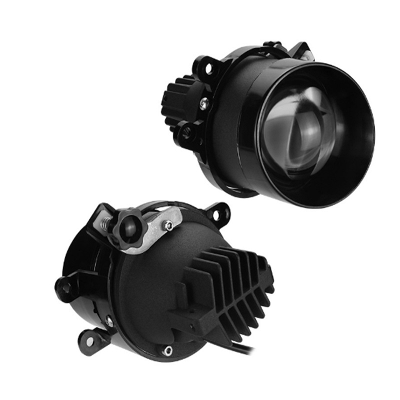 J1 luz alta matriz láser lente de lámpara de niebla lente LED Foreswell Wing Bo Carnival especial