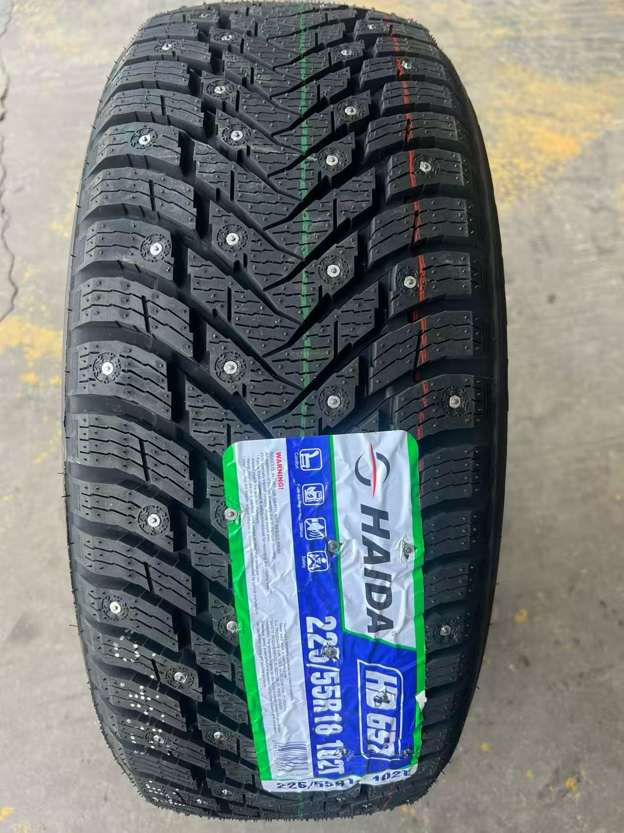 Haida Majin studded snow tires 215 225 235/55R18 245/45R19 are studded snow tires