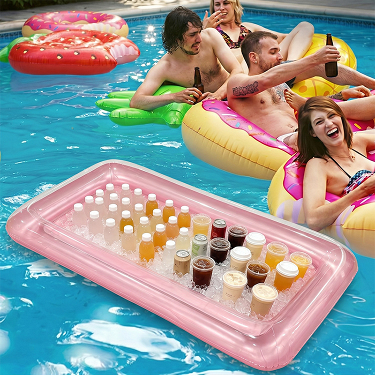 Transparenter Aufblasbarer Pool Kühler Als Schwimmendes Tablett_voghion.com