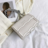 Chain, small design fashionable one-shoulder bag, phone bag, 2023, trend of season