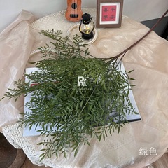 Evergreen fake plant South Bamboo simulation, fake flowers, forest-style wedding floral arrangements, indoor landscaping, plant pot, floral art decorative pieces