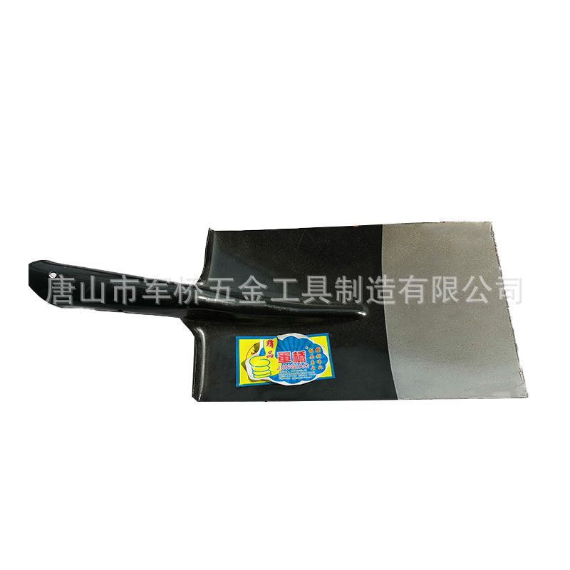 东南亚市场木柄铲子方尖头泥锹铁锹园林工具多功能户外锹