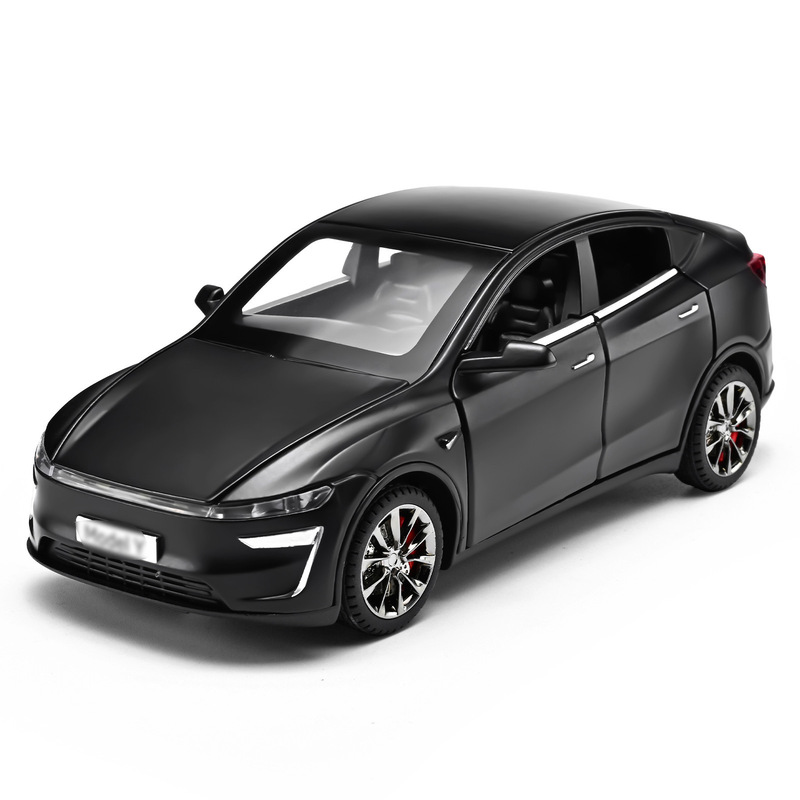 1:32 Te La Maodou Y Alloy Car Model with Sound and Light Effects, Office Desktop Stress Relief Toy, Cross-Border Wholesale