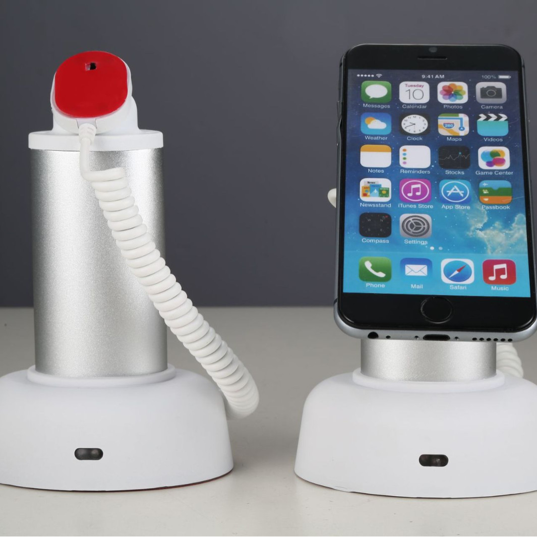 手机防盗器展示支架三星华为VIVO苹果防盗报警器托锁真机体验座