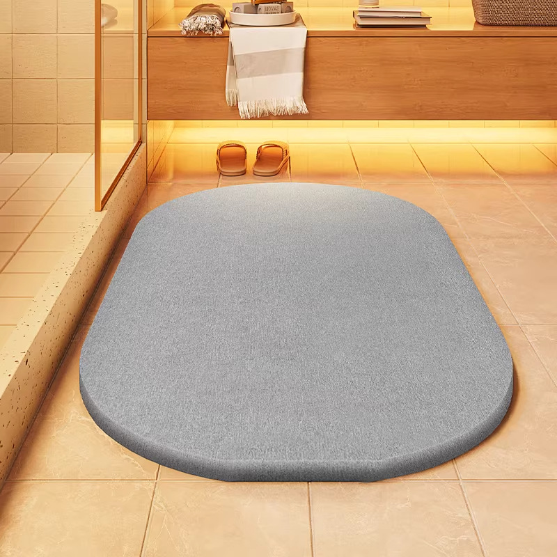 3d Illusion Bath Mat Soft Chenille Rug Non-slip Absorbent Quick Dry_voghion.com