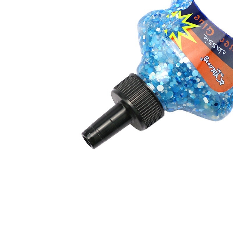 Pegamento Líquido con Brillo de PVC Impermeable con Lentejuelas para Niños y Pintura