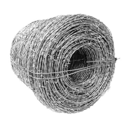 Cerca de Malla de Alambre de Púas de Doble Hebra de Acero Antirrobo para Protección