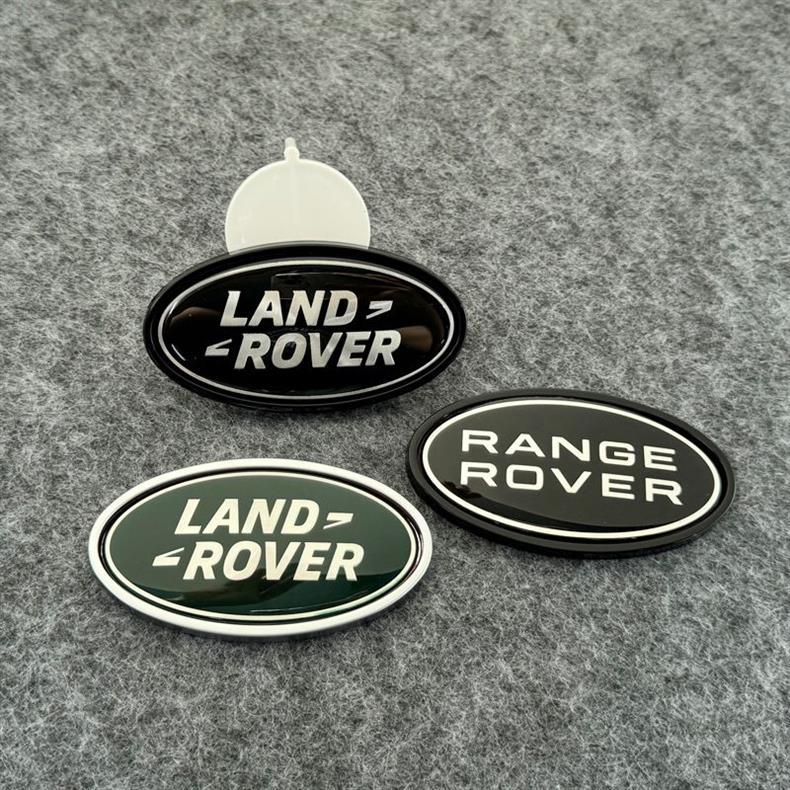 Suitable for Land Rover grille emblems, including the Range Rover Sport, Evoque, Velar, Discovery Sport, and rear tail emblems, featuring an oval logo