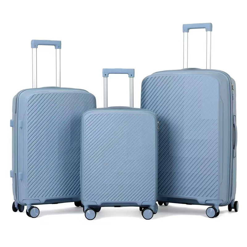 Universal capacious waterproof suitcase with zipper for traveling