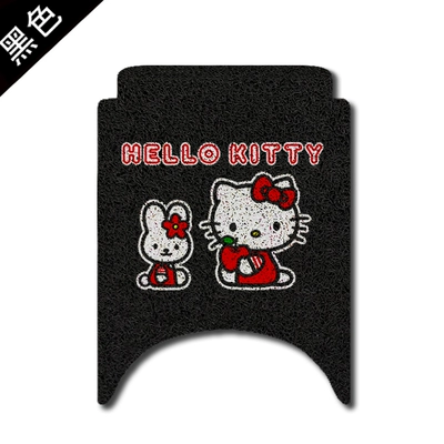 Vehicle Foot Mat Cute | Electric vehicle foot mat - customized-kt-cat-pattern-foot-pads