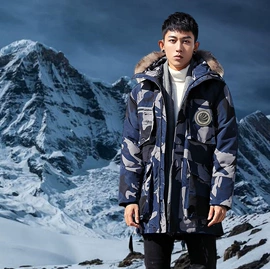 男式羽绒服;男式棉服