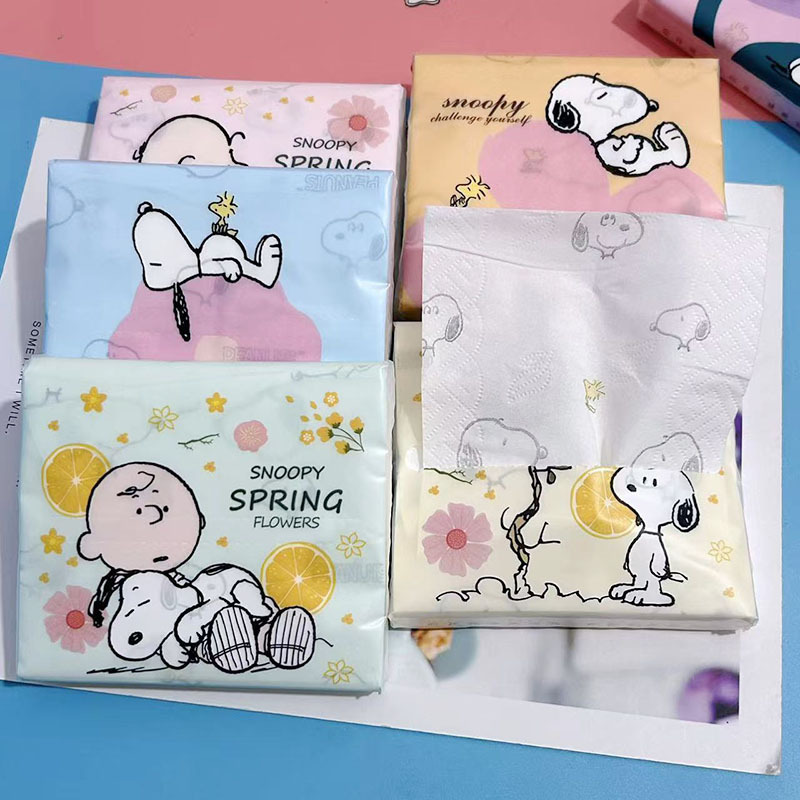 กระดาษทิชชูพิมพ์ลายเดซี่สโนว์พี สปริงเดย์ (1 แพ็ค)