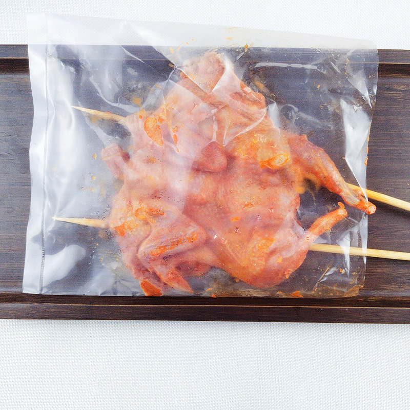 붉은얼굴메추리 꼬치 5개