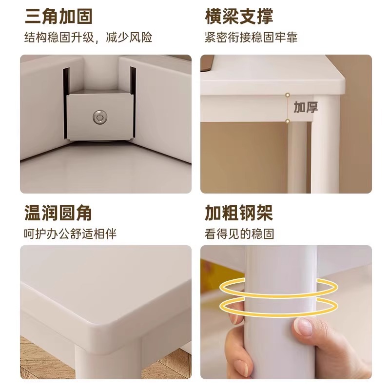 Mesa de dormitorio de niñas pequeña mesa de maquillaje de vestir simple moderna in-viento simple escritorio de escritorio mesa de computadora de oficina