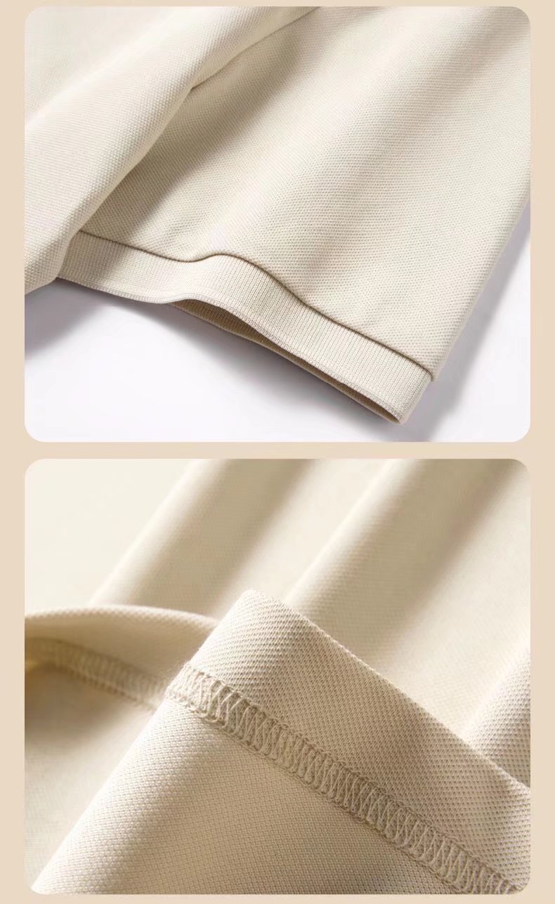 Herr polo tröja med broderad liten logotyp sommar_voghion.com