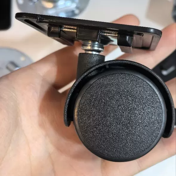 拆装式脚轮塑料方块 塑料PP万向轮轮子2寸1.5寸收纳箱轮转向轮