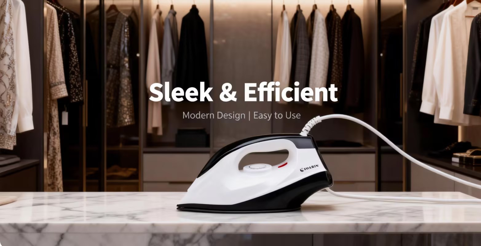 English cross-border supply and payment electric iron dry ironing household hotel manufacturer wholesale iron, European plug foreign trade SOARIN pic 10