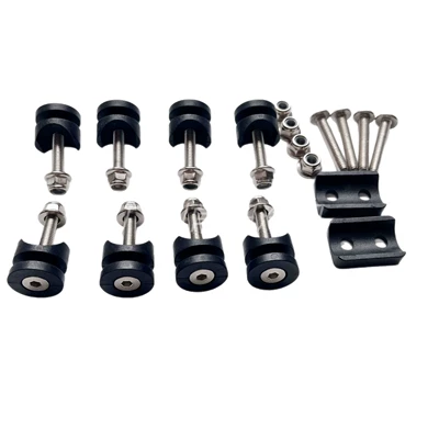 and shockproof tail box buckle, side, Motorcycle trunk