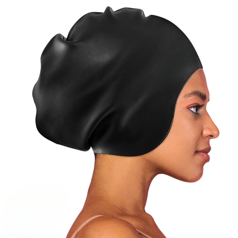 越境新商品 巨大シリコン水泳帽 大人用 ヘアケア レディース 特大サイズ エクストララージサイズ シリコン製 流行 越境で人気商品|undefined