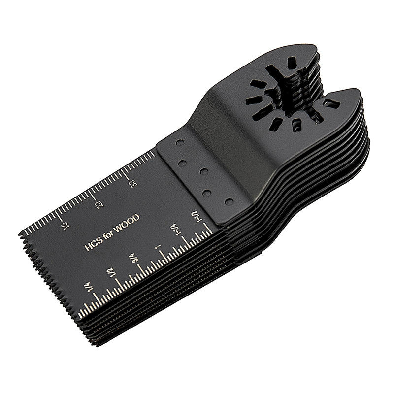 Xinsentua hoja de sierra universal 34mm instalación rápida eléctrica de acero de alto carbono para trabajar la madera hoja de sierra recta cuchilla de corte oscilante multifuncional