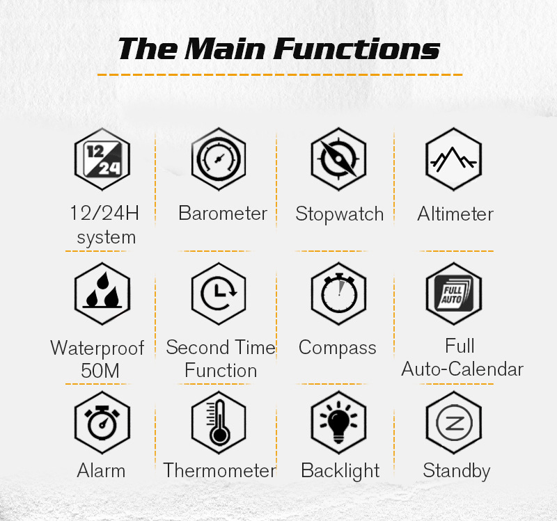 Waterdichte smartwatch met hoogtemeter barometer en kompas_voghion.com