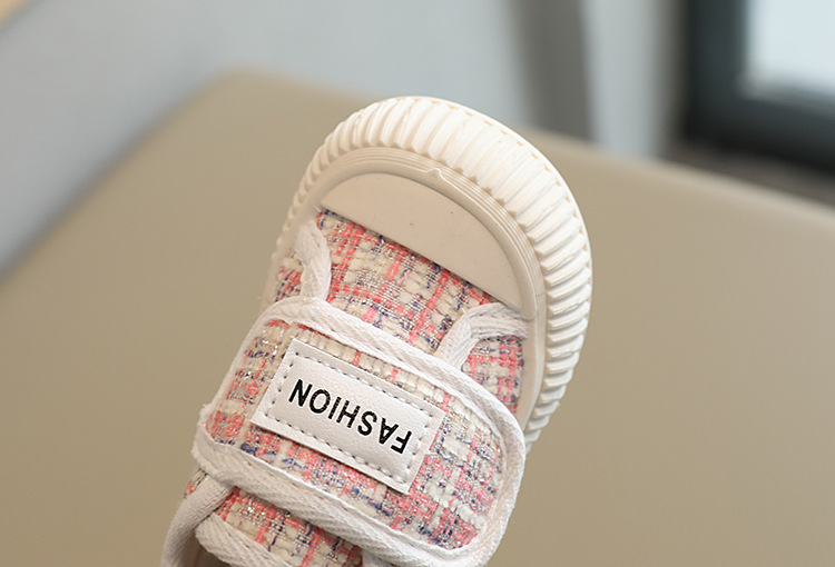 Biscotto da tavola per ragazze in tela primaverile e autunnale Suola morbida per bambini piccoli, Piccole scarpe da bambino profumate a vento, 1-4 anni_voghion.com