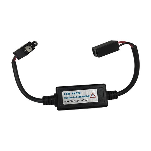 Enhanced version of car LED headlight anti-interference H3H11 H7H4 9005 decoder anti-flicker fault eliminator