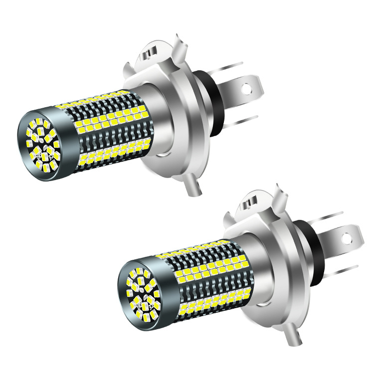 Cross-borDer SPecial SuPPly Motorcycle leD HeaDlight H4 P15D H6 BA20D white Light High Brightness 18w 126 Lights 12-24v
