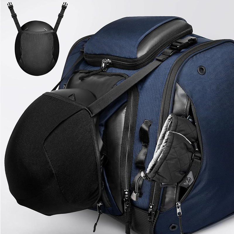 Foreign Trade Customized Ski Boot Bag 55L Ski Helmet Bag Sled Equipment Storage Sports Backpack Waterproof Ski Bag