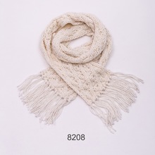 DIY手工编织粗毛线围巾 外贸出口上班族百搭冬季韩版加绒保暖围巾
