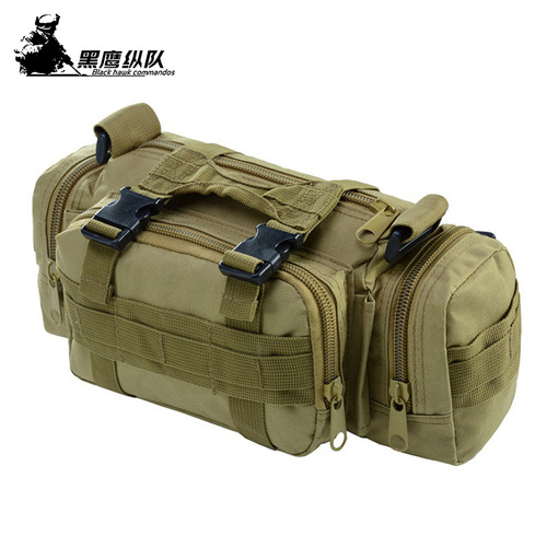 Lupu fanny pack camouflage camera fanny pack, tactical outdoor sports for military fans, mountaineering and running mobile phone fanny pack