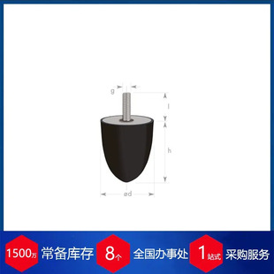 German stoeffl rubber metal buffer series