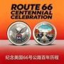 美国彩绘公路复古银币