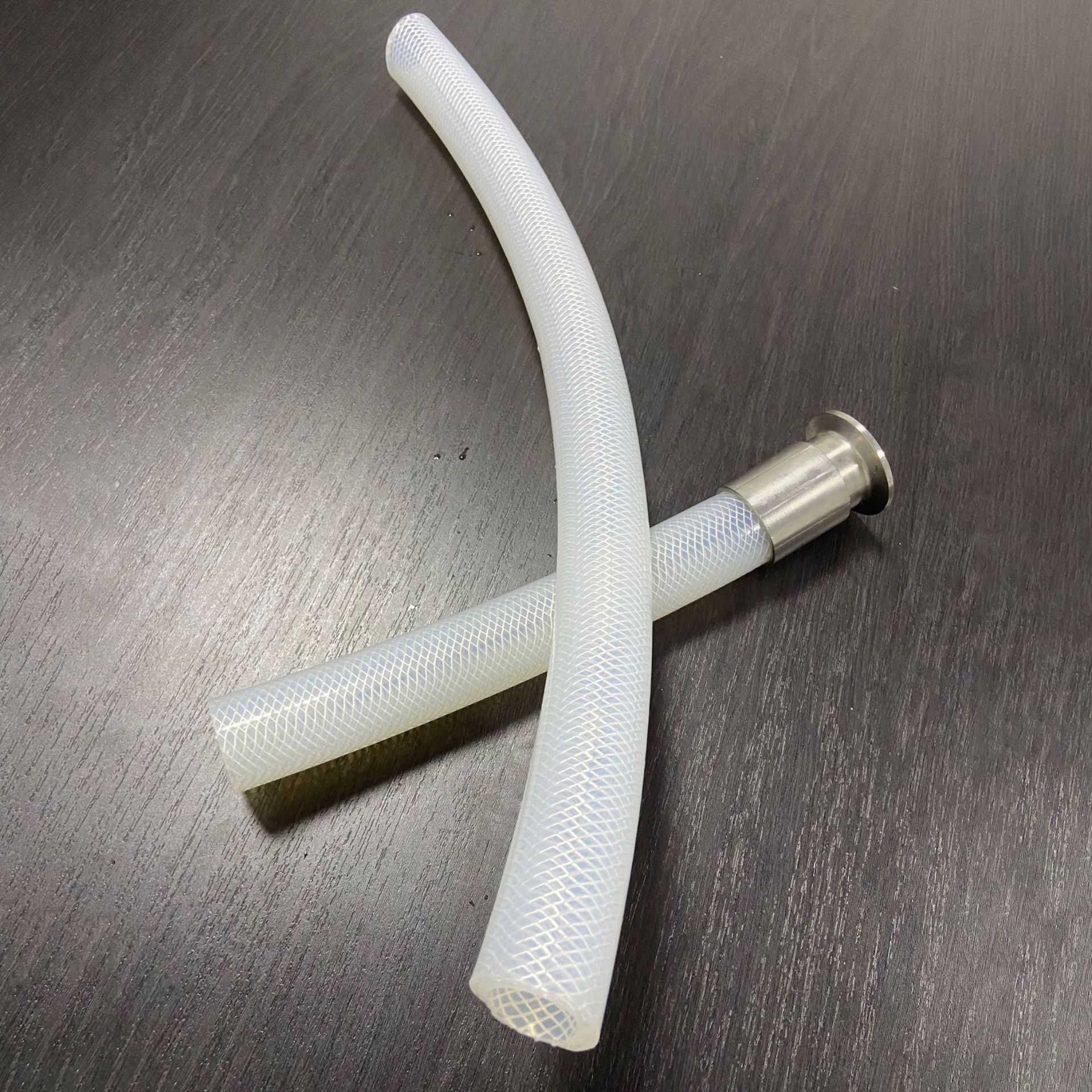 GREATFLEX透明制药级网纹增强编织硅胶软管BP20特价