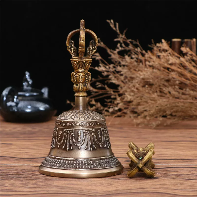 Непал девять монет Diamond Bell Pestin Five Stocks Nine Diamond Global Bell Гравированная колоколинная бронзовая музыка