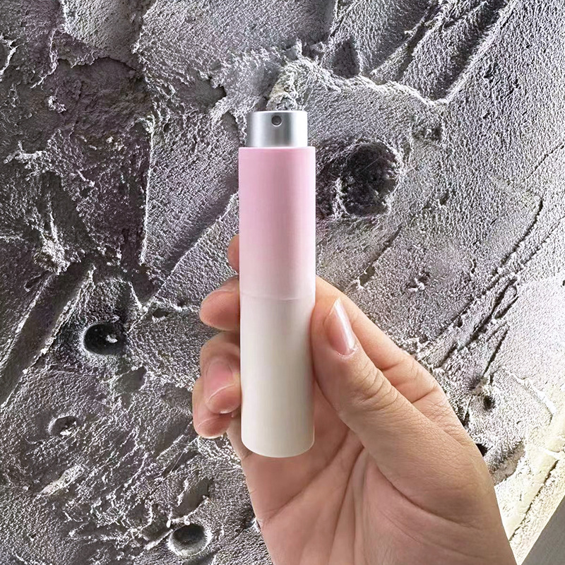 En stock 8/10ml de perfume giratorio sub-botella ambientador oral botella de spray botella de perfume de prensado de alta gama botella de spray bucal