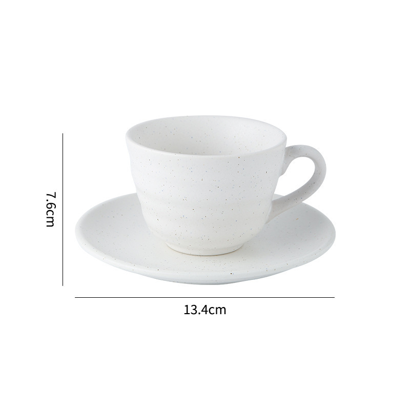 Plato de cerámica simple punto azul punto blanco conjunto de platos de platos de comedor occidental platos de cerámica de hotel con puntos