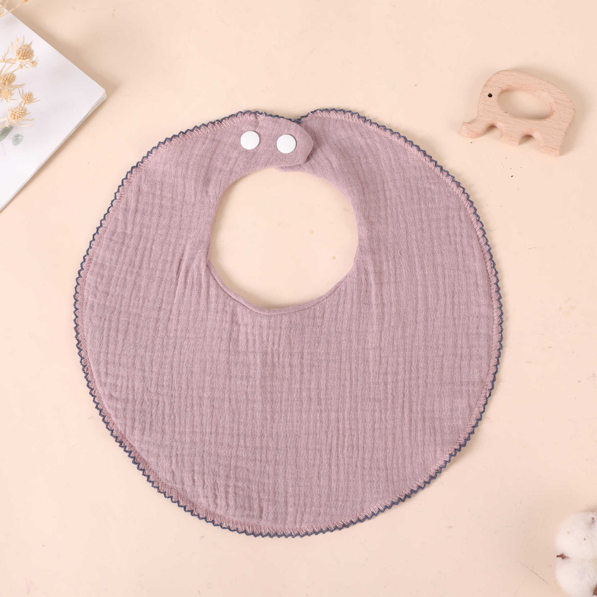 반원형 된장가루 입타월 5겹으로 두껍게