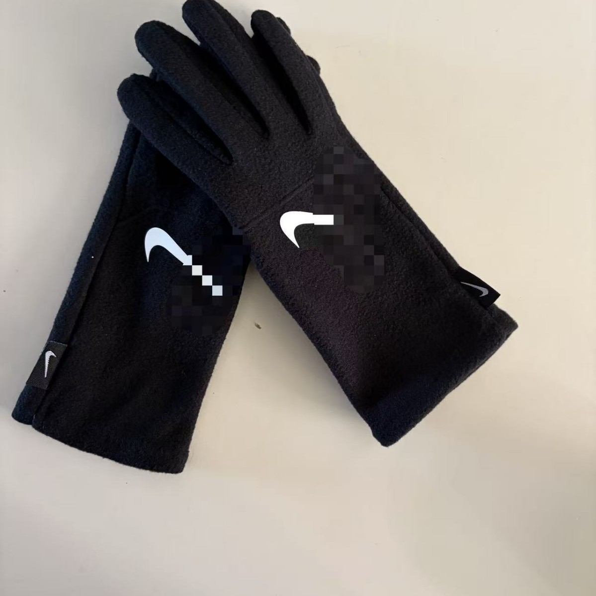 Spring and Autumn Models, Women's Essential Outdoor Cycling Gloves, Single-Layer Fleece Warm Sun-Protection Gloves with Touchscreen Capability