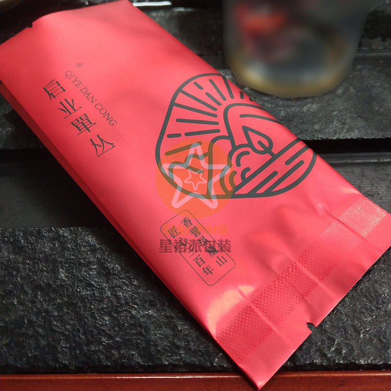 5克启业单丛茶叶小泡袋 防潮避光可热封茶叶中封风琴袋茶叶铝箔袋