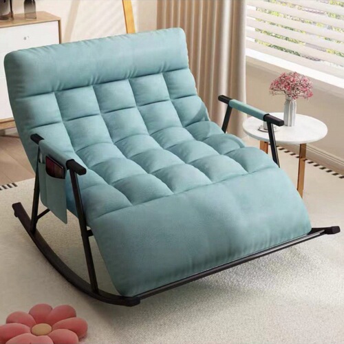 z% lazy sofa sleepable and reclining double rocking chair adult lounge chair home balcony leisure chair living room rocking chair