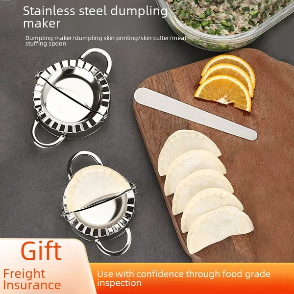 304 Stainless Steel Dumpling Maker Spot Dumpling Making Tools Free Match Set Amazon Dumpling Making Mold