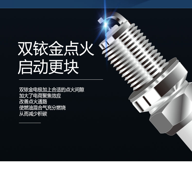 All Cars Can Use Dual Iridium Spark Plugs, Factory Direct Sales, Strong Power, Genuine Products