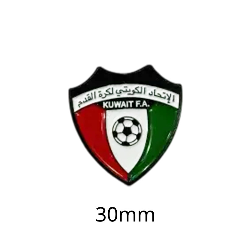 Insignias metálicas transfronterizas, pegatinas para teléfonos móviles, broches, Copa Mundial, Liga de Campeones, club de fútbol, insignias del Real Madrid, insignias del Liverpool al por mayor