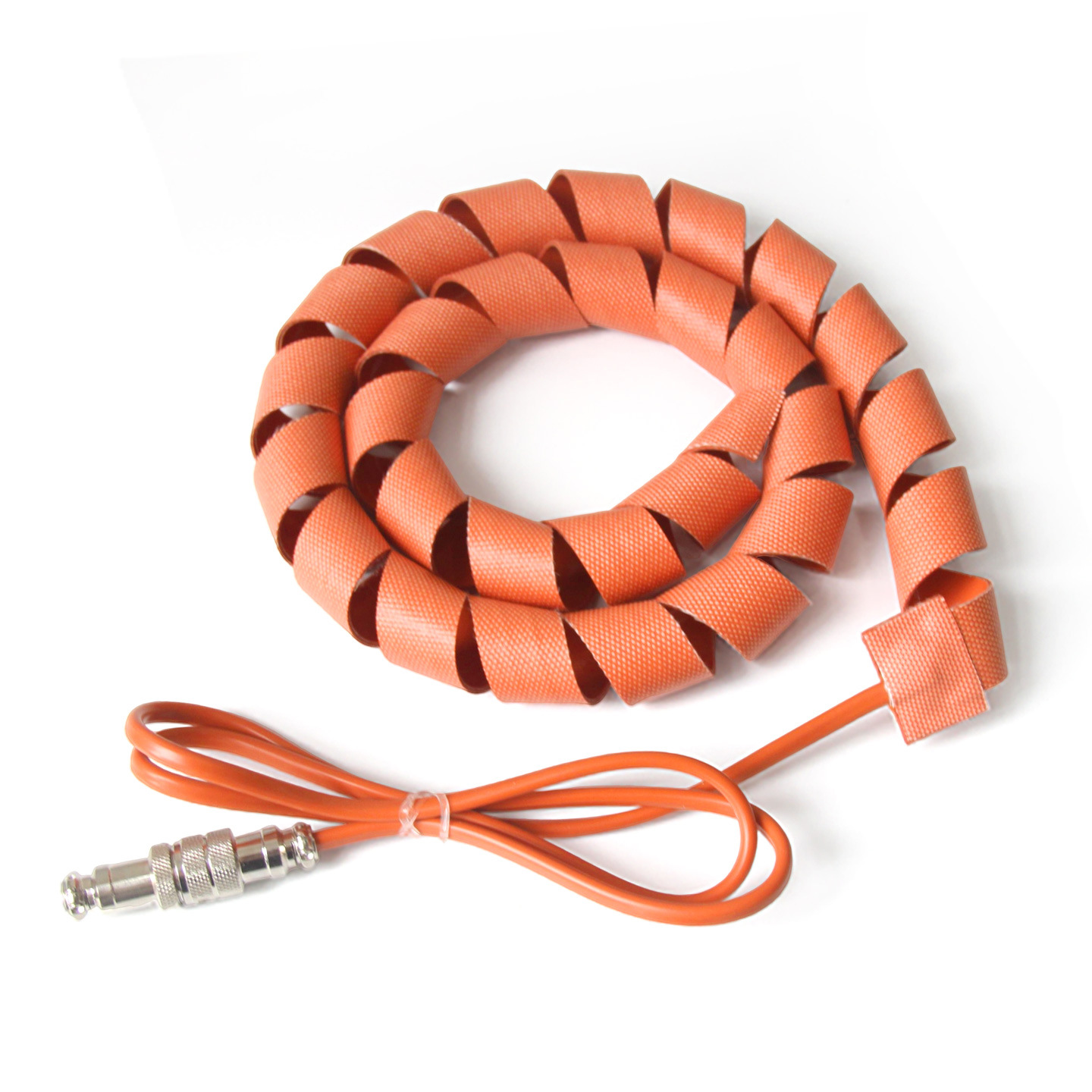 Silica gel heating band Fried Dough Twists type electric heating band 3mm small pipe heating band sp