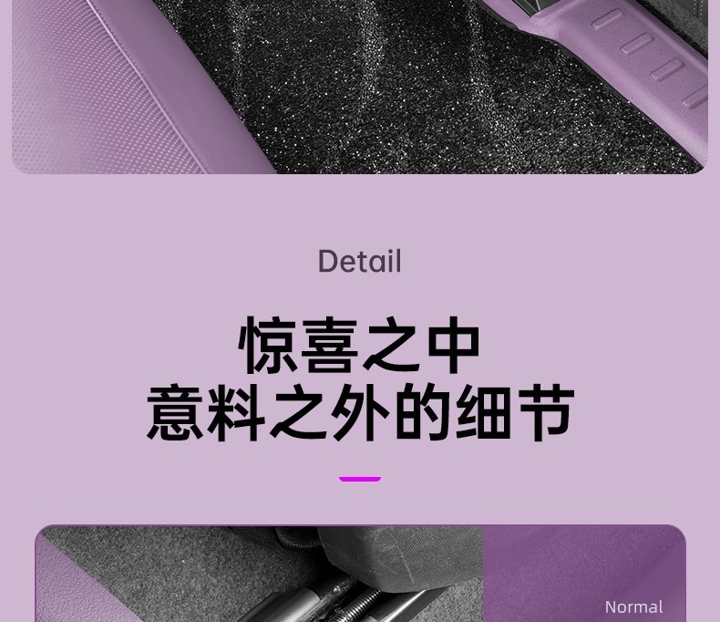 Suitable for Xiaomi Su7 Foot Pads Tpe Injection Molding Process Anti-Scratch and Wear-Resistant Fully Surrounded Carpet Interior Special Products
